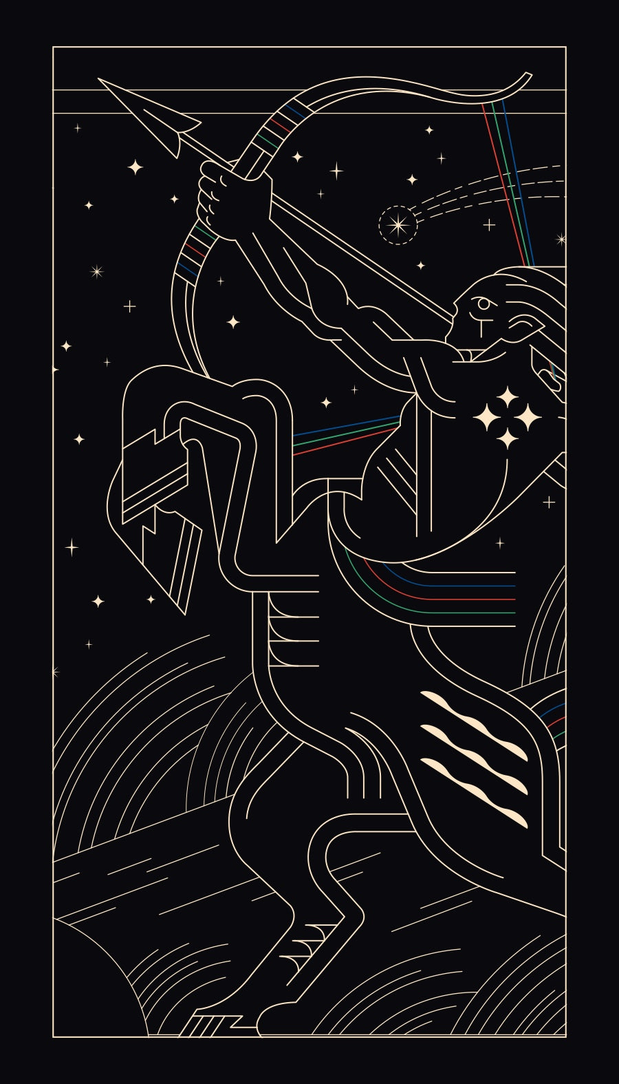 sagittarius card