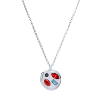 The January Twenty-Eighth Pendant in Sterling Silver
