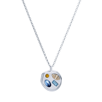 The April Twenty-Third Pendant in Sterling Silver
