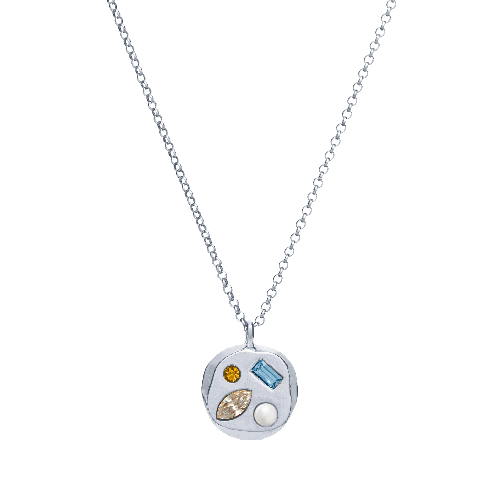 The April Twenty-Fifth Pendant in Sterling Silver