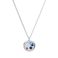 The April Twenty-Sixth Pendant in Sterling Silver