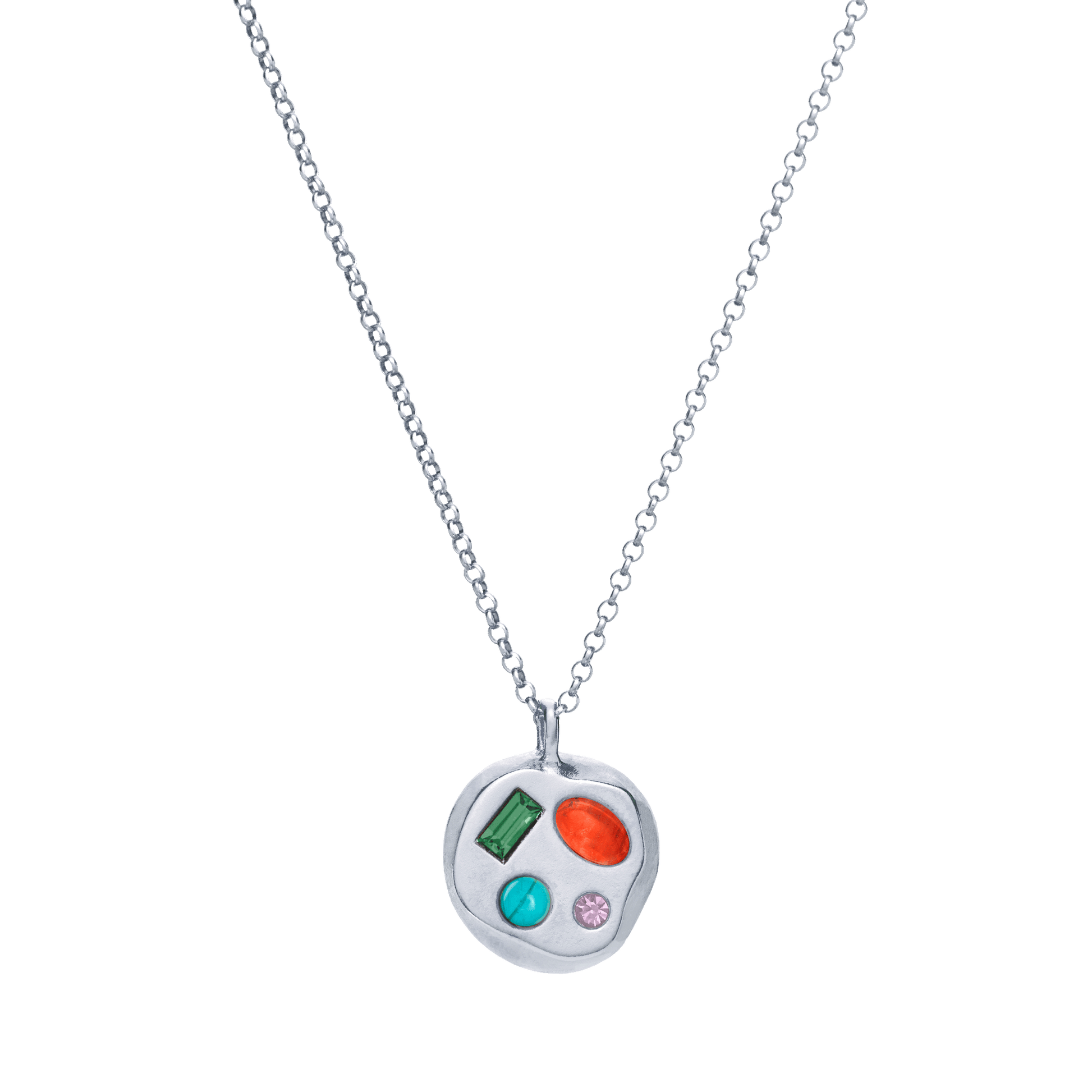 The May Twenty-Fourth Pendant in Sterling Silver