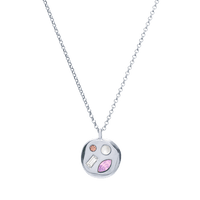 The June Seventeenth Pendant in Sterling Silver