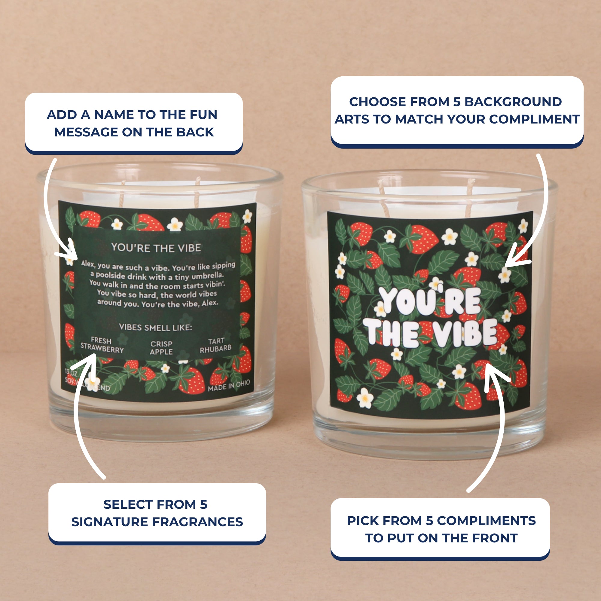 The Compliment Candle