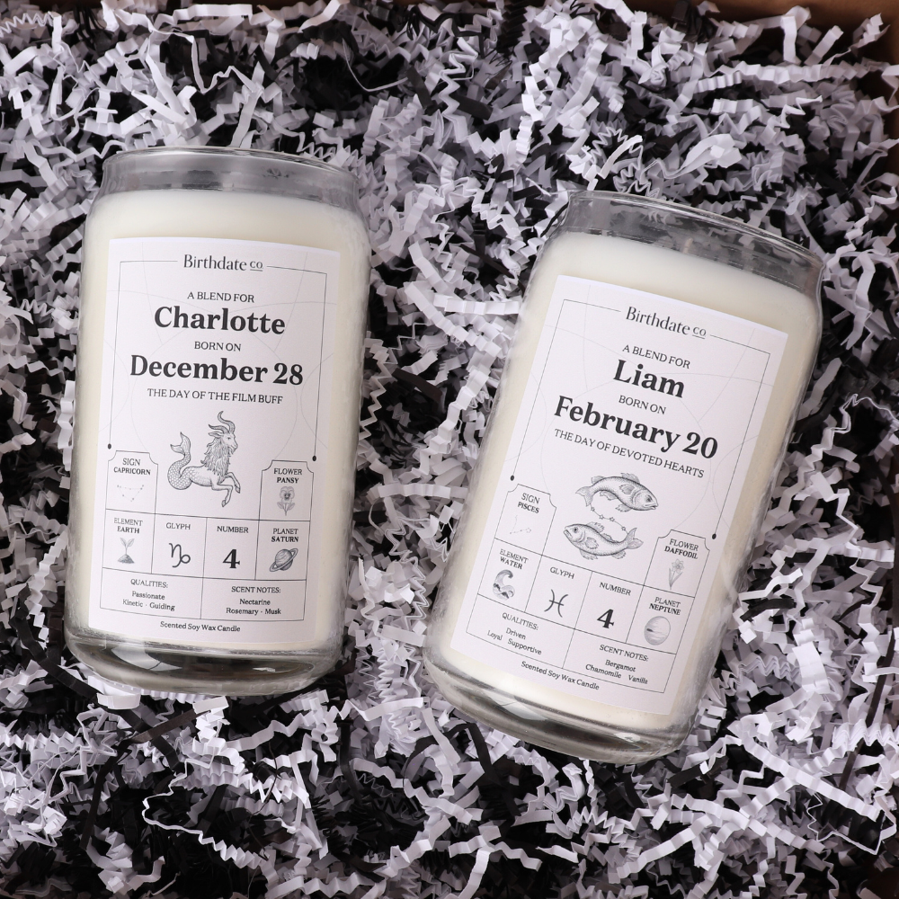 The Birthdate Candle