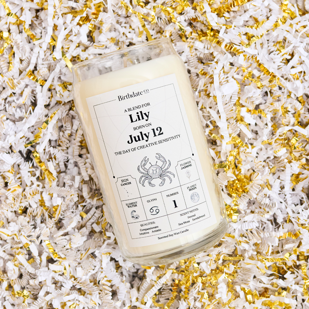 The Birthdate Candle