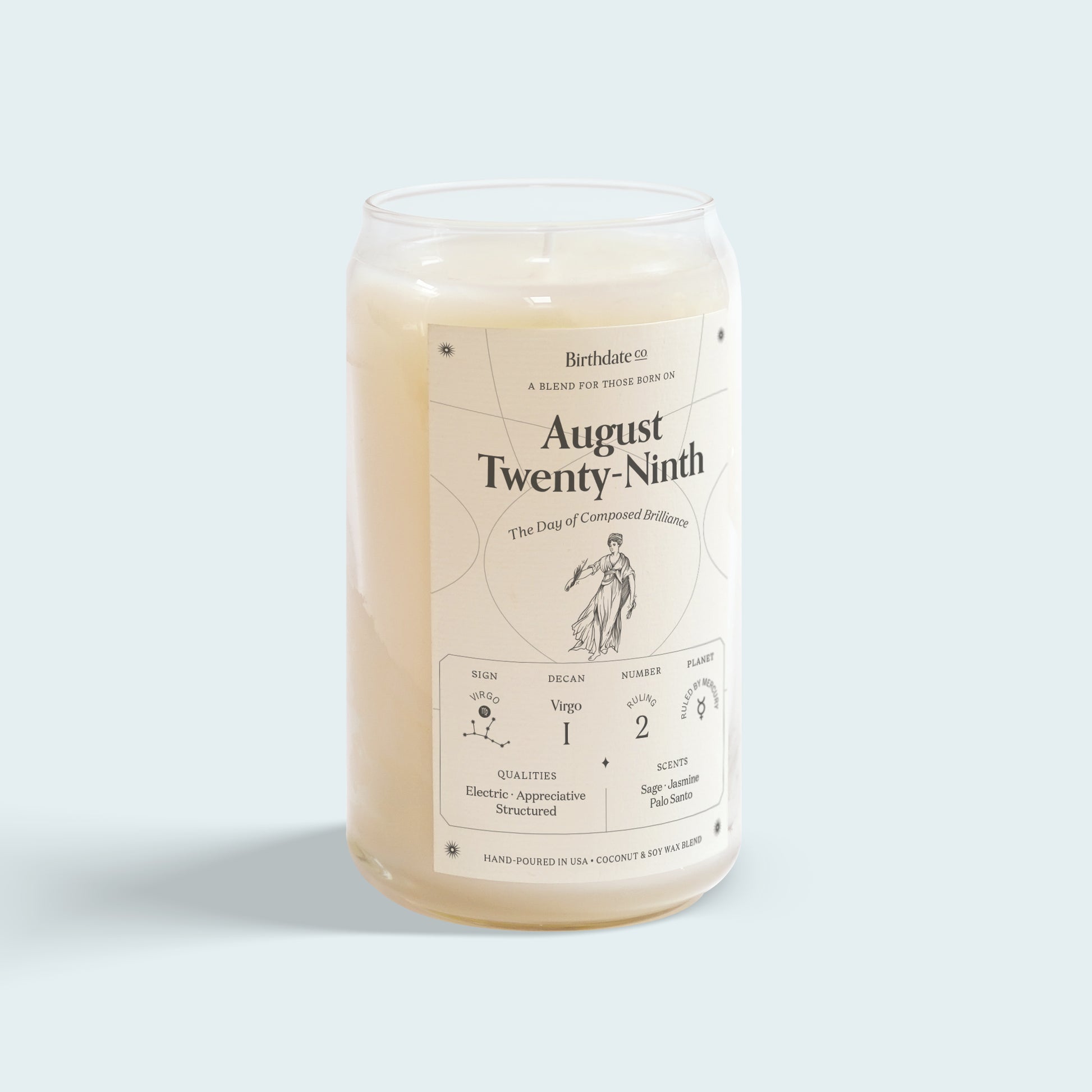 The August Twenty-Ninth Birthday Candle