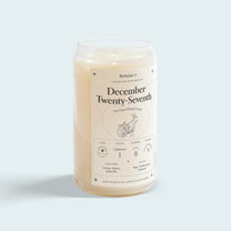 The December Twenty-Seventh Birthday Candle