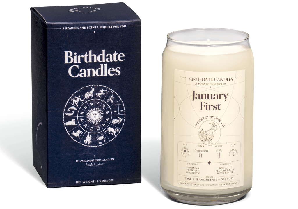 Personalized Astrology Birthday Candles – Birthdate Candles UK
